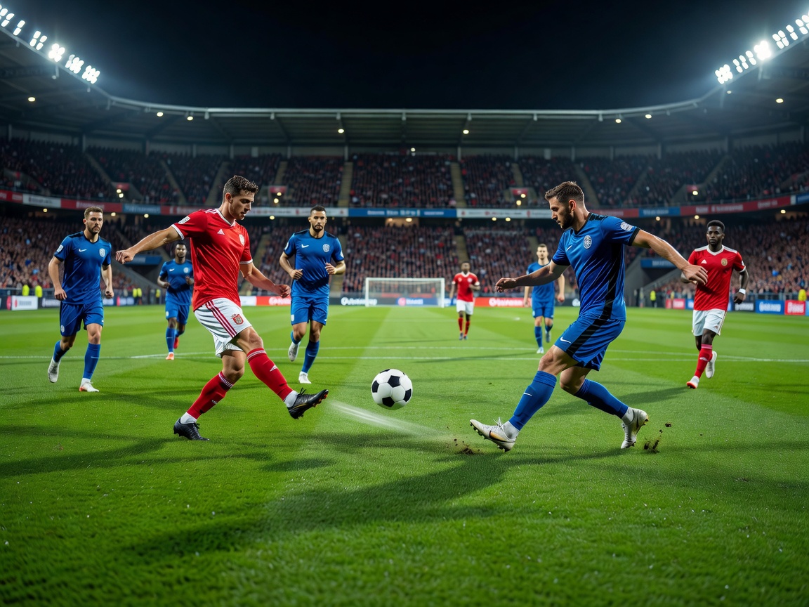 Football on green pitch representing Group I opening match